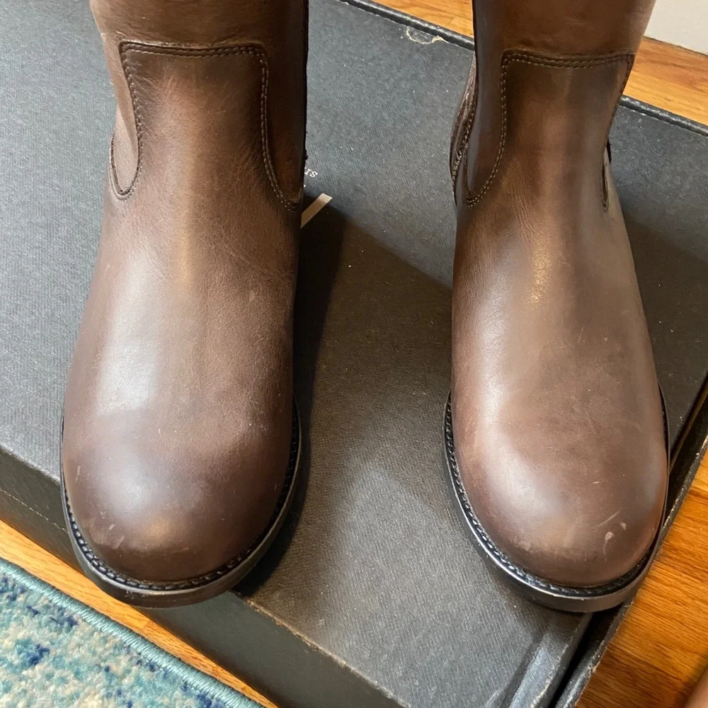 Frye Molly Button Tall Riding Boots - Picture 3 of 8